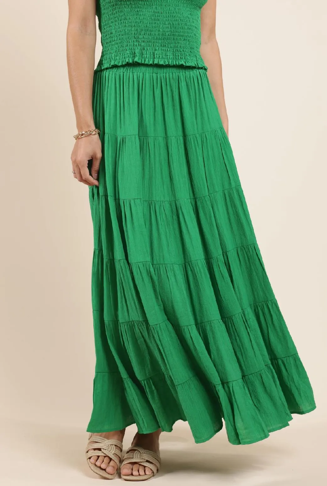 Socialize 2Way Maxi Skirt/ Midi Dress
