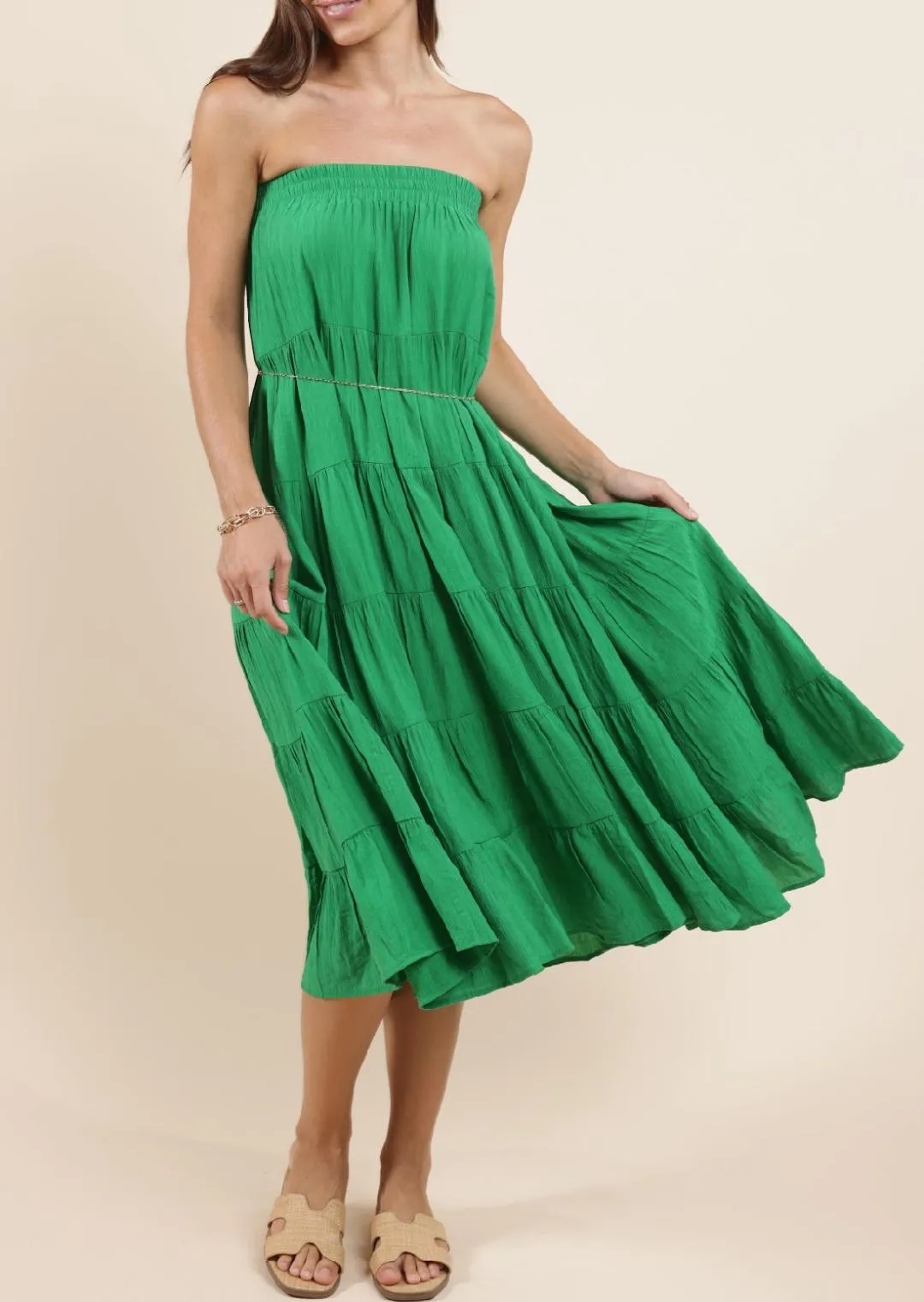 Socialize 2Way Maxi Skirt/ Midi Dress