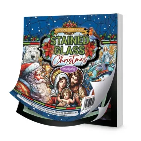 The Square Little Book of Stained Glass Christmas