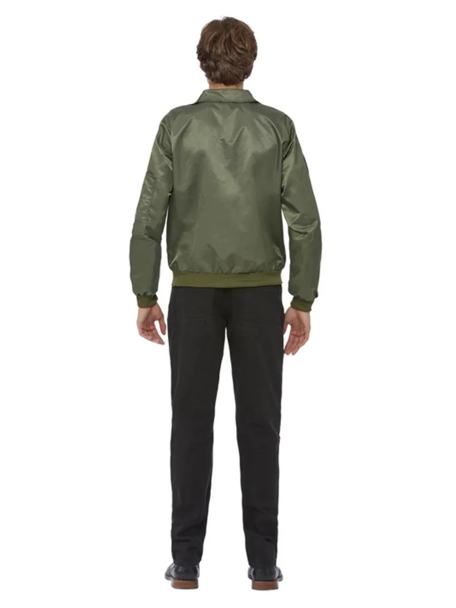 Top Gun Maverick Bomber Jacket, Green   WHOLESALE