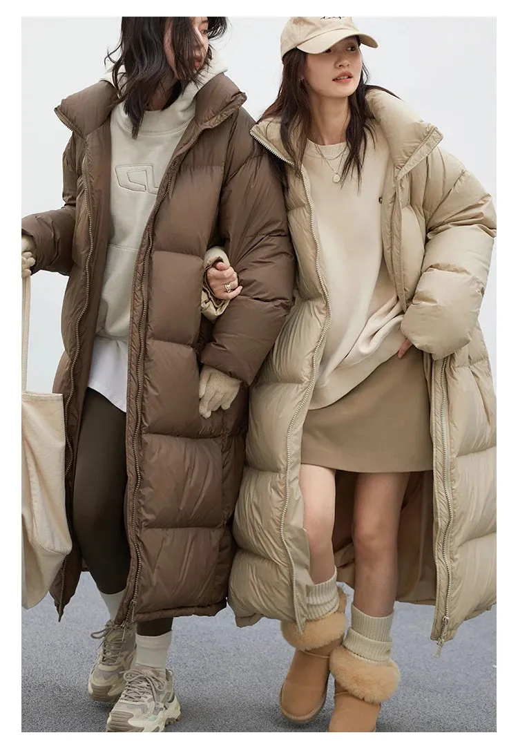 Top Quality Cozy Long Puffer Coat in 5 Colors (S - 2X)