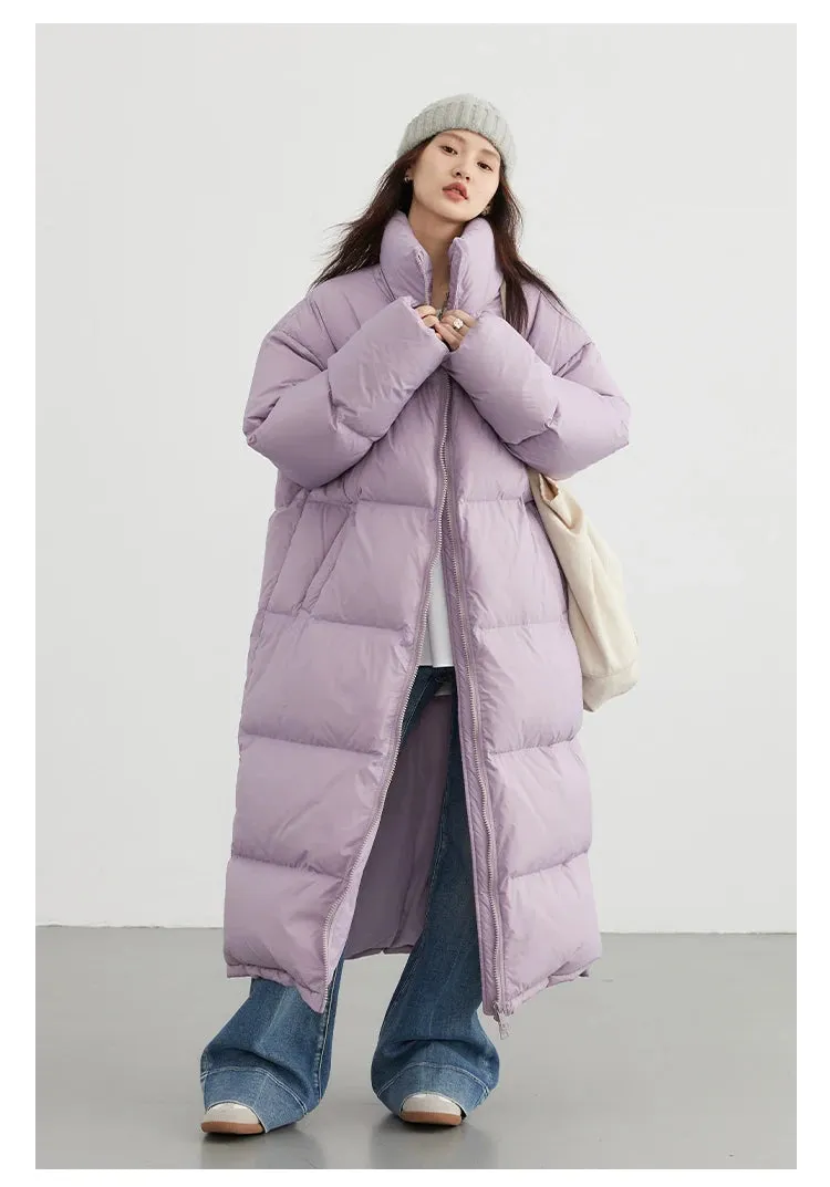 Top Quality Cozy Long Puffer Coat in 5 Colors (S - 2X)