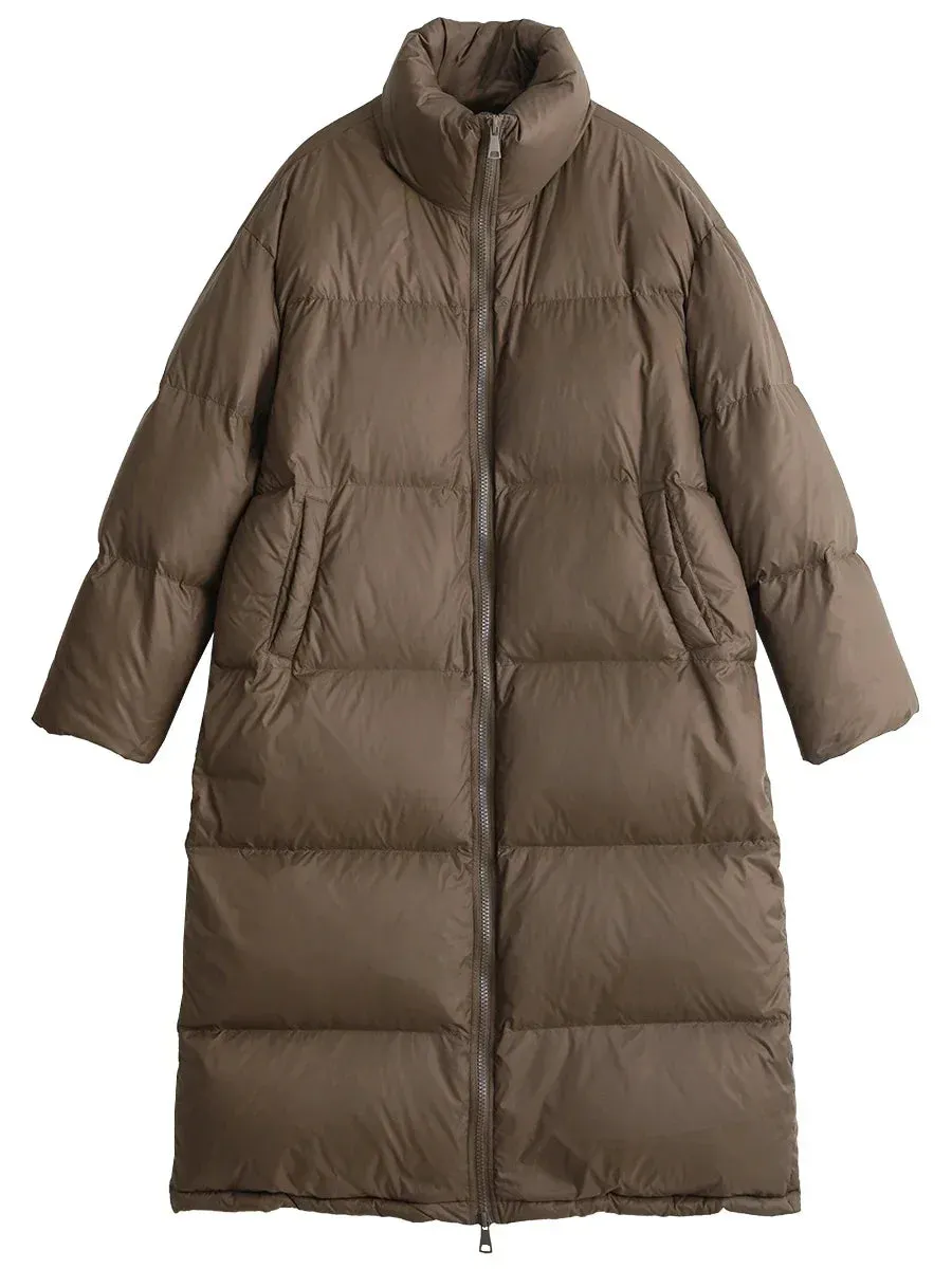 Top Quality Cozy Long Puffer Coat in 5 Colors (S - 2X)