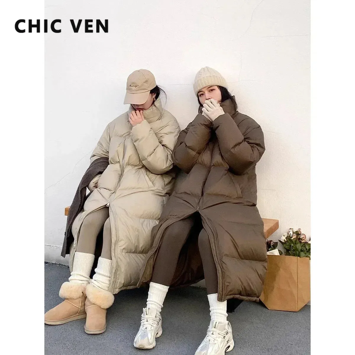 Top Quality Cozy Long Puffer Coat in 5 Colors (S - 2X)