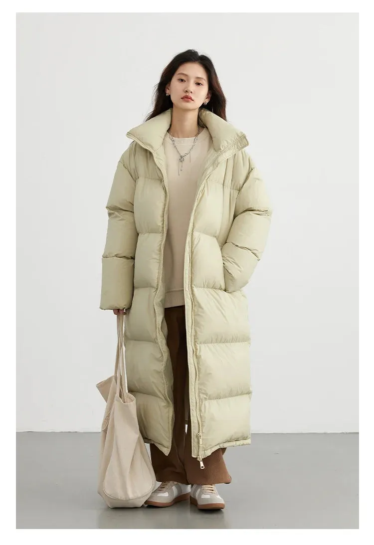 Top Quality Cozy Long Puffer Coat in 5 Colors (S - 2X)