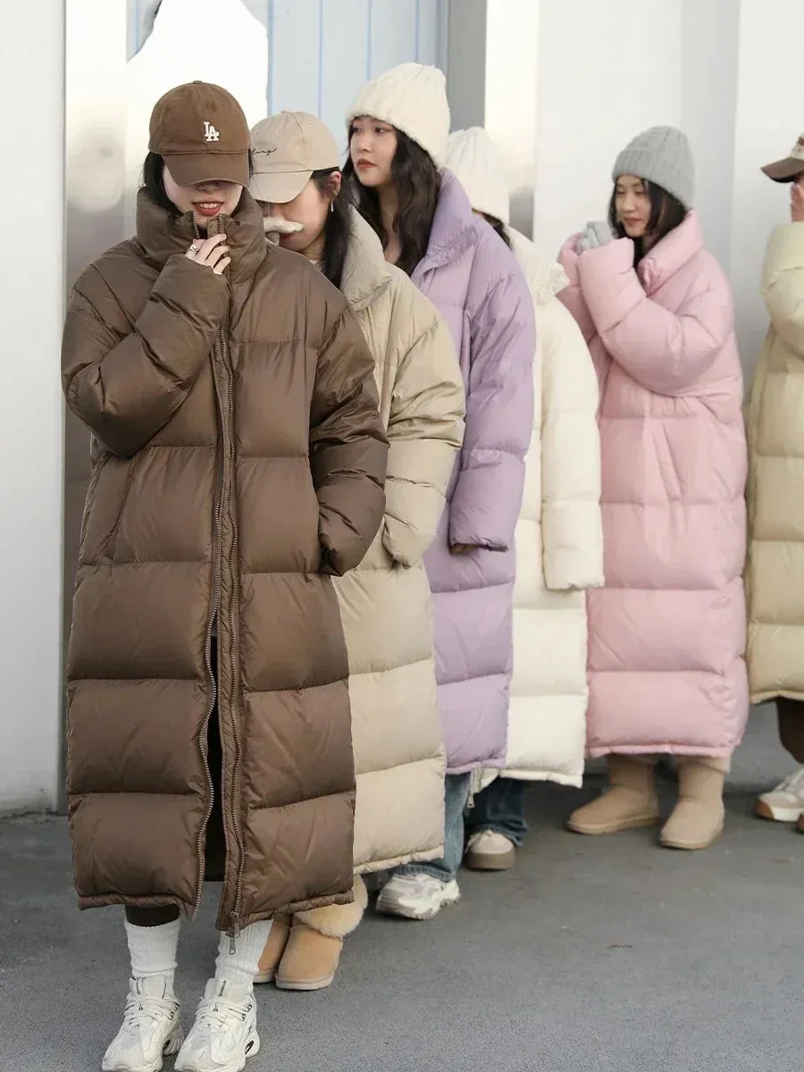 Top Quality Cozy Long Puffer Coat in 5 Colors (S - 2X)