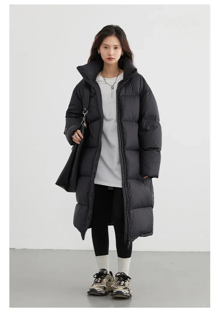Top Quality Cozy Long Puffer Coat in 5 Colors (S - 2X)