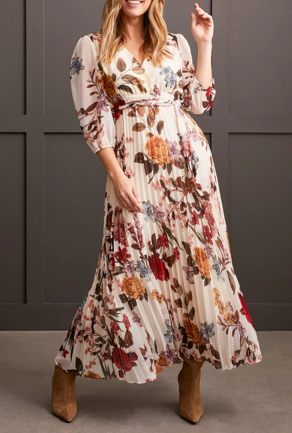 Tribal 3/4 Sleeve Dress