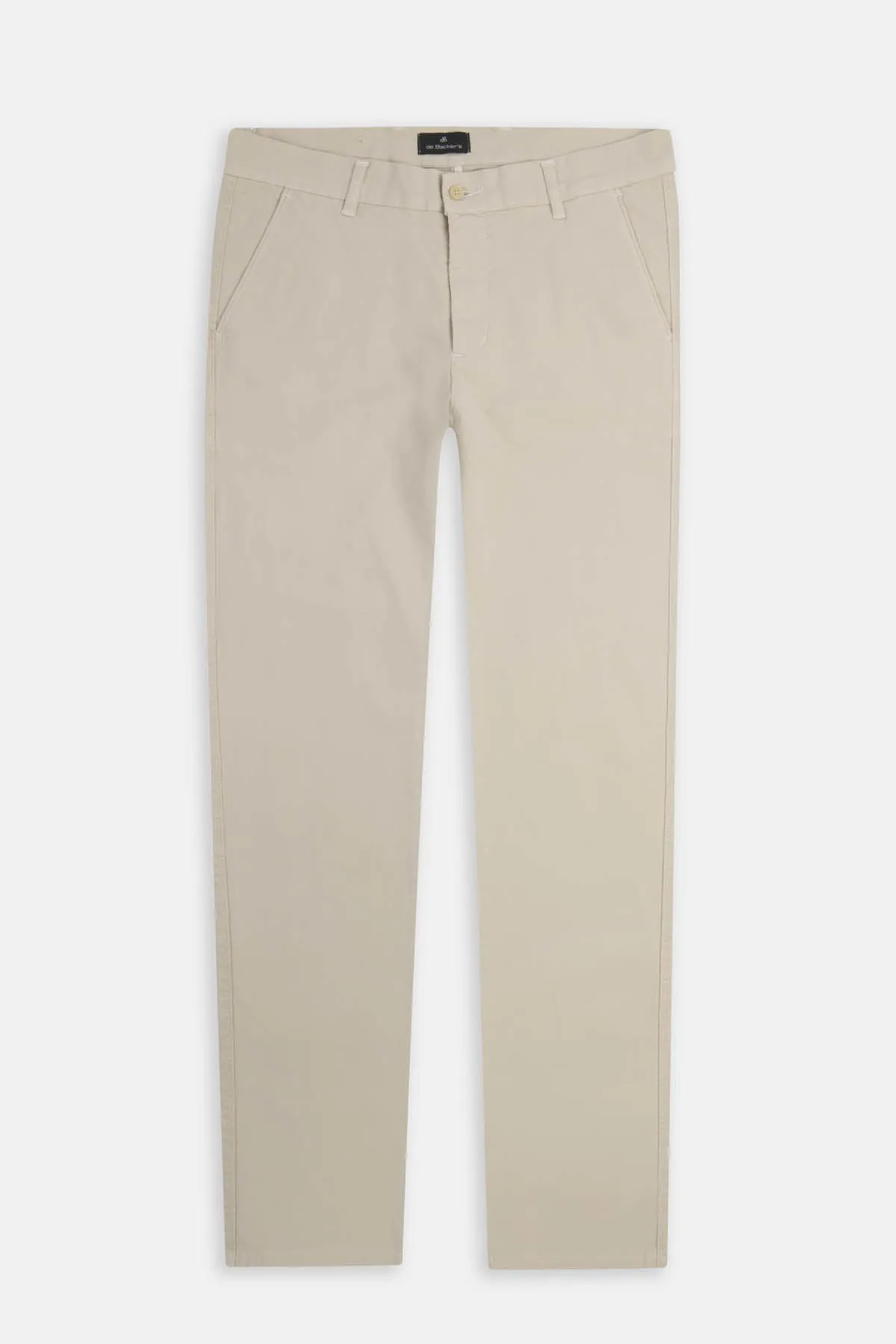 Twill Patterned Chino Bone Beige Pant