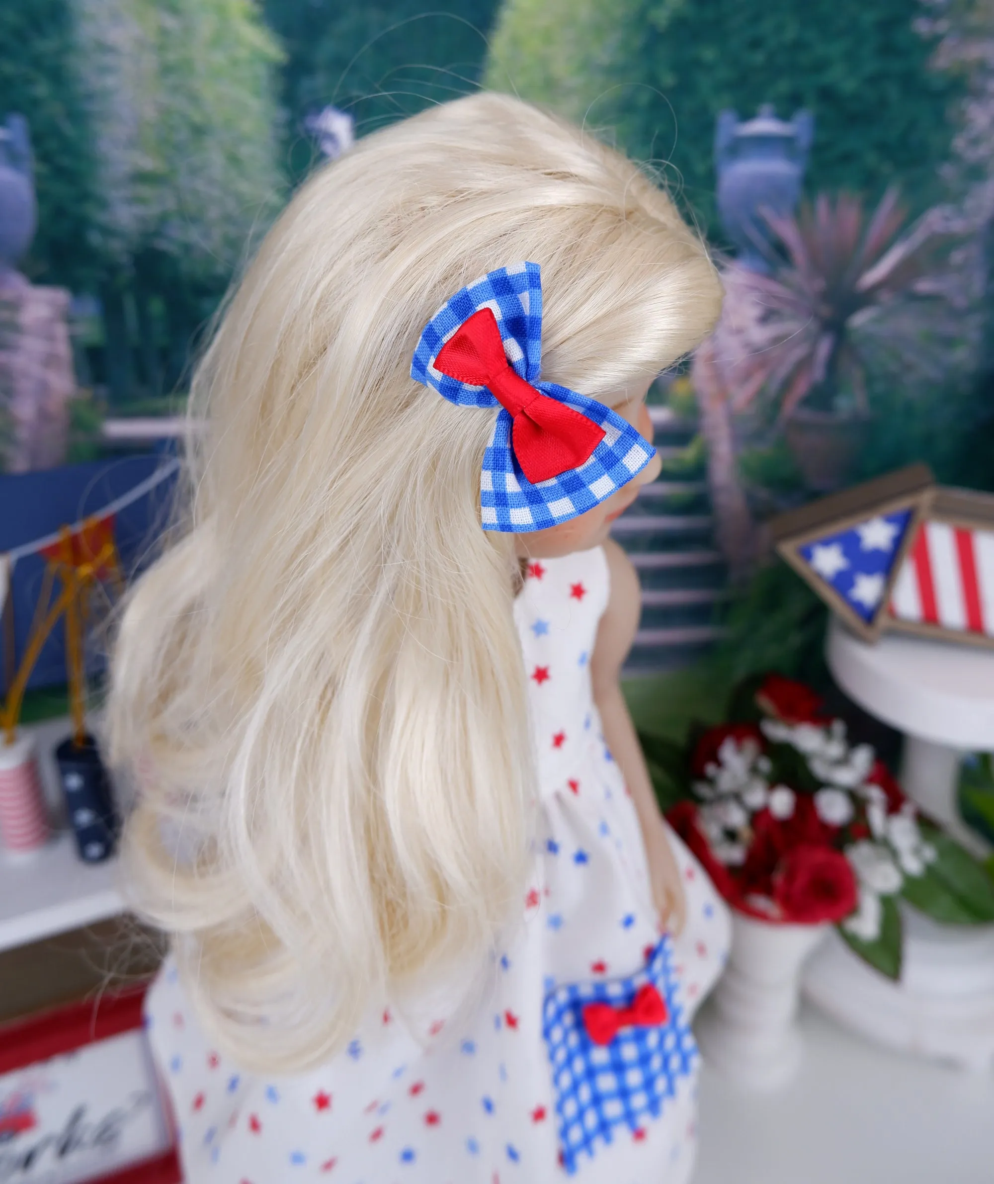USA Stars - dress with sandals for Ruby Red Fashion Friends doll
