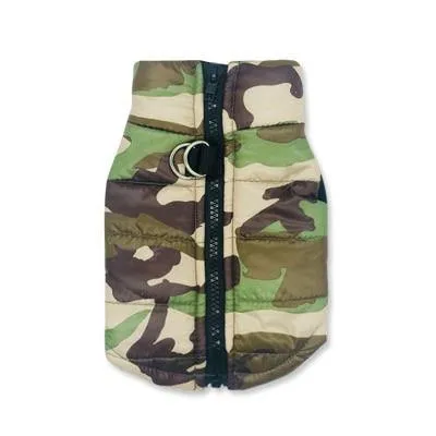 Waterproof Dog Puppy Camo Jacket Coat Vest