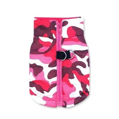 Waterproof Dog Puppy Camo Jacket Coat Vest
