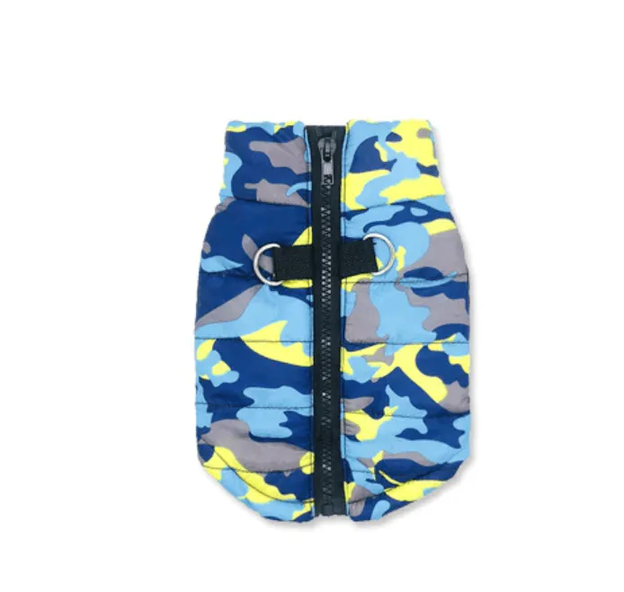 Waterproof Dog Puppy Camo Jacket Coat Vest