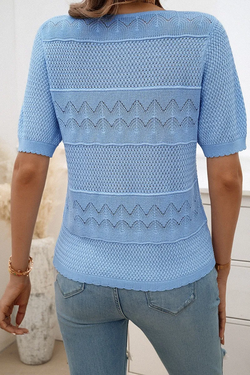 Wavelength Knit Top
