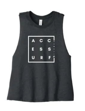 Womens Crop Tank Square