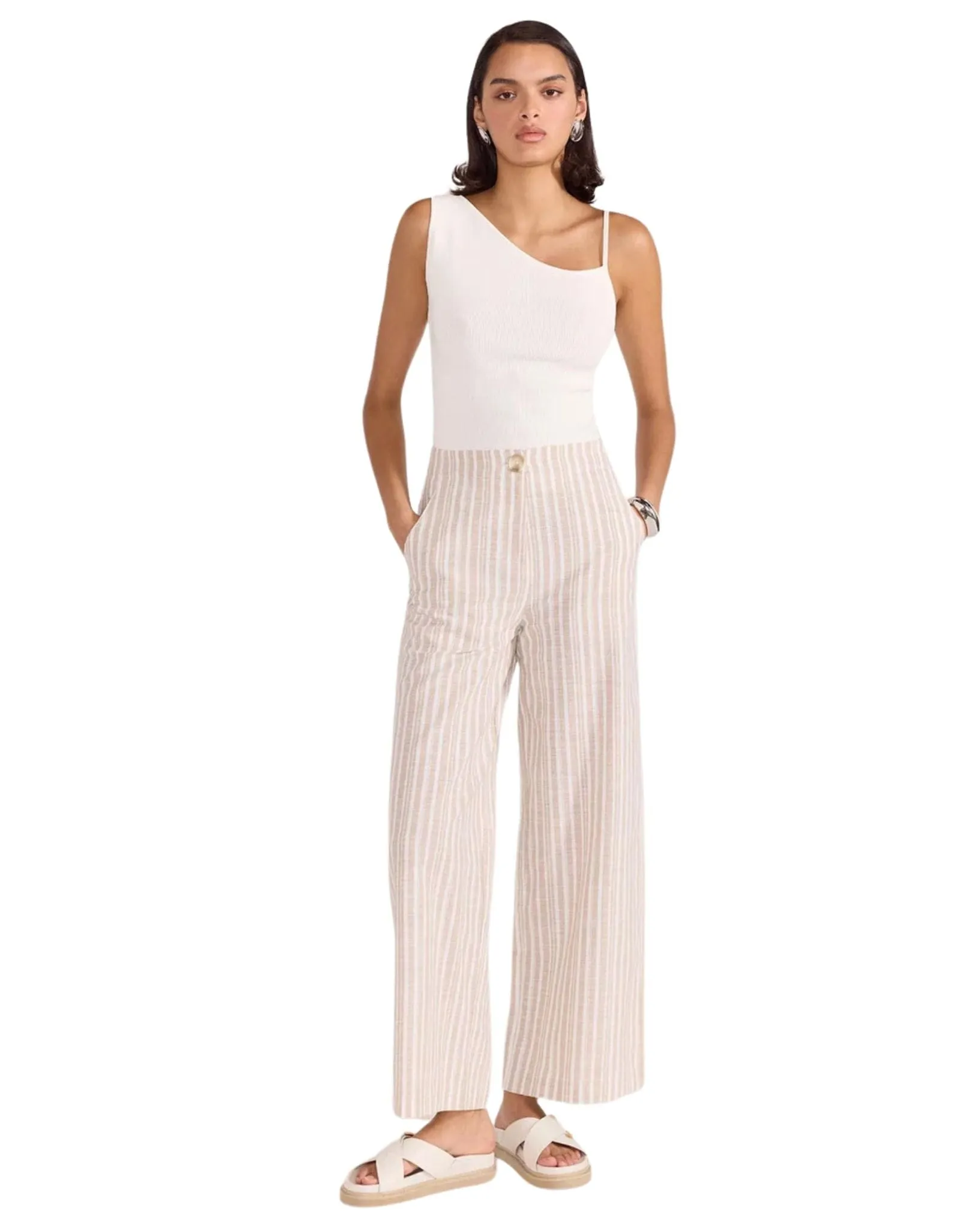 Womens Edra High Waist Pants