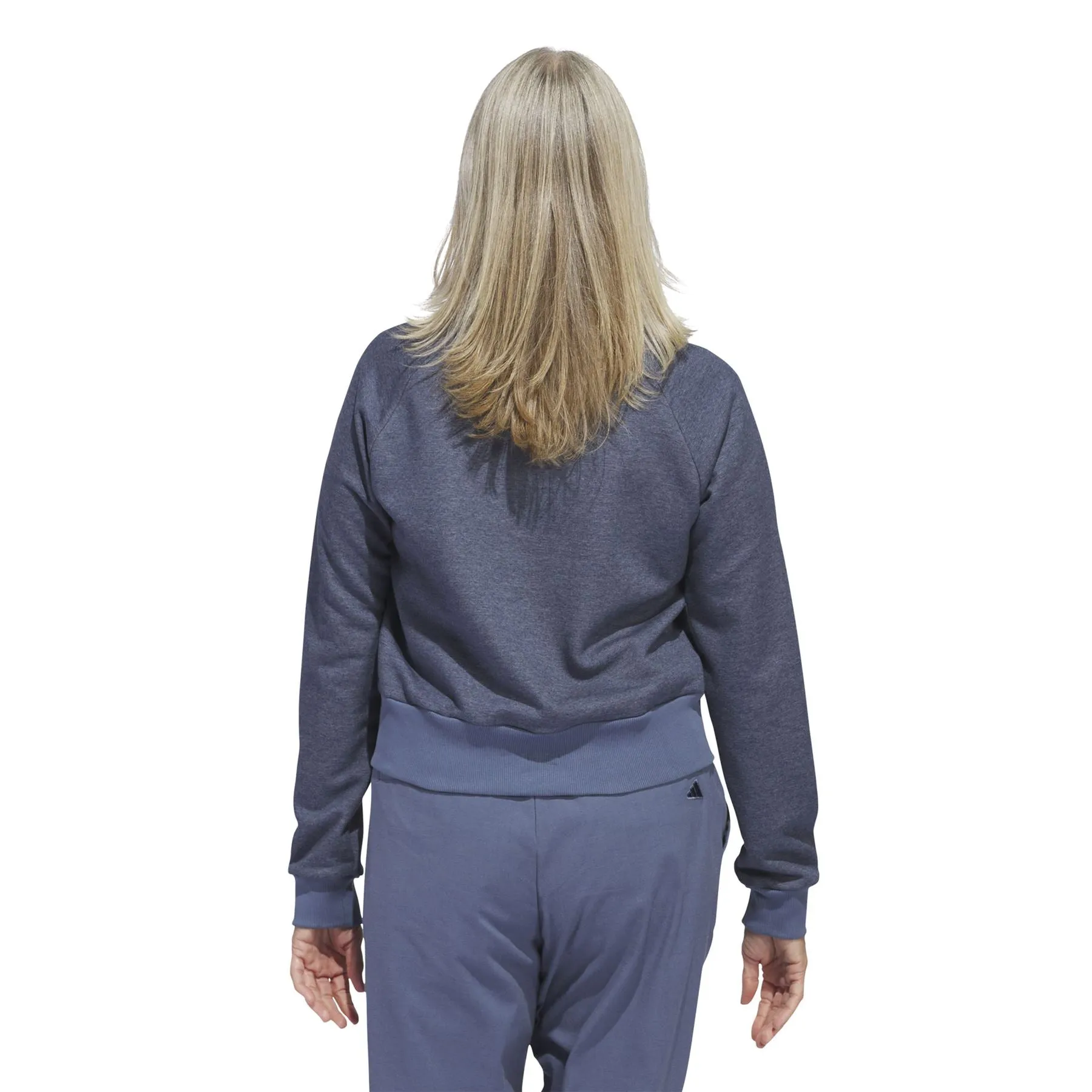Womens Go-To Crew Neck Loose Fit Sweatshirt Preloved Ink - SS24