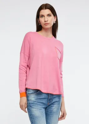 Zaket & Plover - Embroidered Detail Jumper Musk
